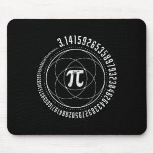 Sacred Geometry Pi Math Science Stem 3.14 Pi Day 3 Mouse Pad