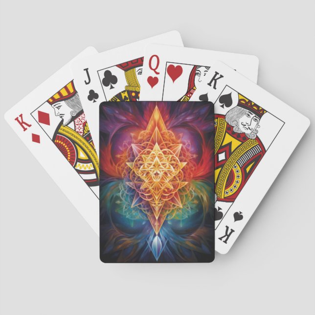Sacred Geometry Playing Cards (Back)