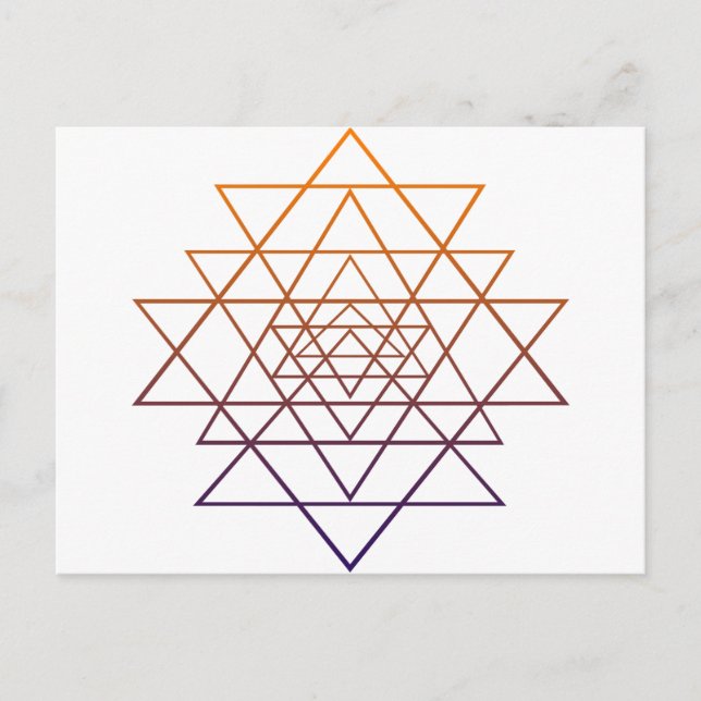Sacred Geometry Postcard (Front)