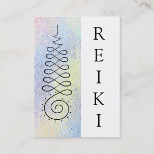 *~* Sacred Geometry Reiki Master Practitioner Business Card