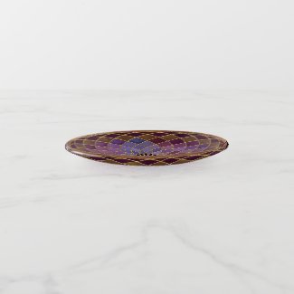 Sacred Geometry Round Trinket Tray