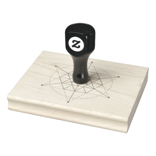 Sacred Geometry Rubber Stamp (Stamp)