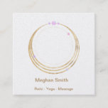Sacred Geometry Spiritual New Age And Metaphysical Square Business Card at Zazzle