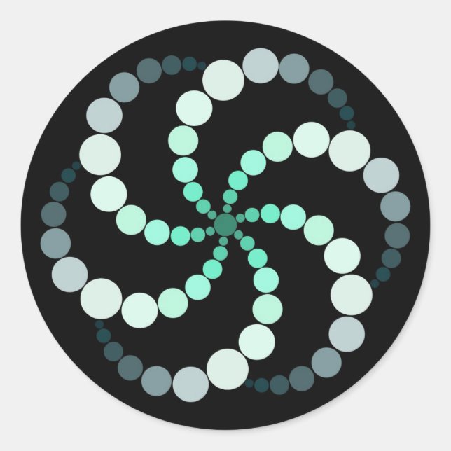 Sacred Geometry Sticker (Front)