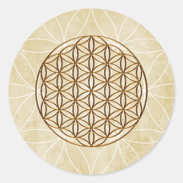 Sacred Geometry Sticker Pack – Flower of Life (Front)