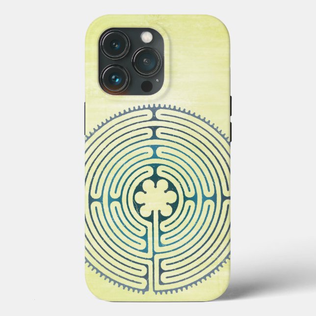 Sacred Geometry Symbol - Chartres Labyrinth 1 Case-Mate iPhone Case (Back)
