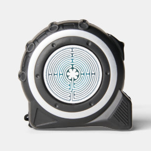 Sacred Geometry Symbol - Chartres Labyrinth 1 Tape Measure