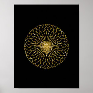 Sacred Geometry Symbol Poster