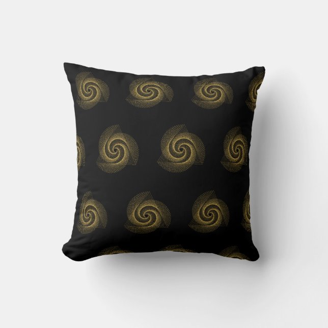 Sacred Geometry Symbol Throw Pillow (Front)