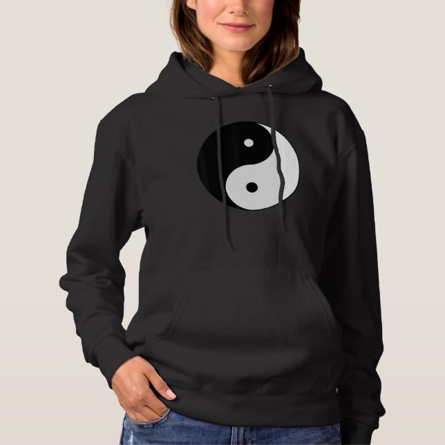 Sacred Geometry Yin Yang Hoodie (Front)