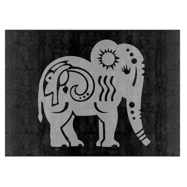 Sacred Giant (Gray) Cutting Board (Front)