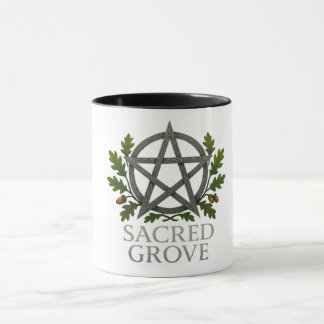 Sacred Grove Pentagram Wiccan Mug