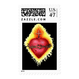 Sacred Heart Postage Stamps | Zazzle