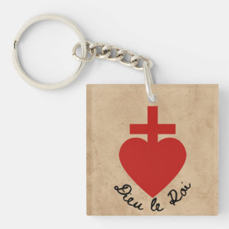 Sacred Heart Acrylic Keychain