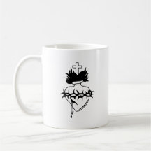 Sacred Heart and Immaculate Heart Mug