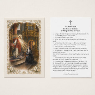 Sacred Heart Apparition St Margaret Mary Promises