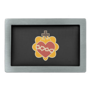 Sacred Heart Belt Buckle