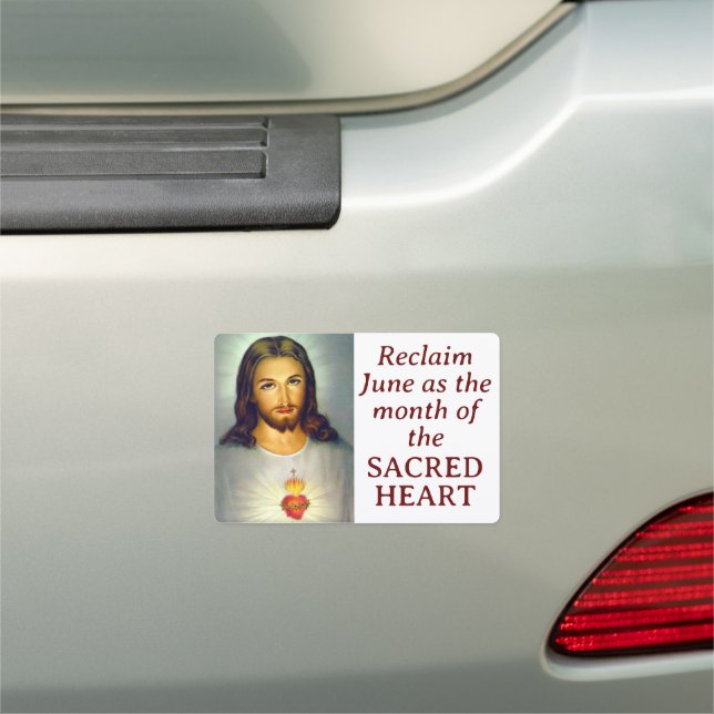 Sacred Heart  Car Magnet (In Situ)