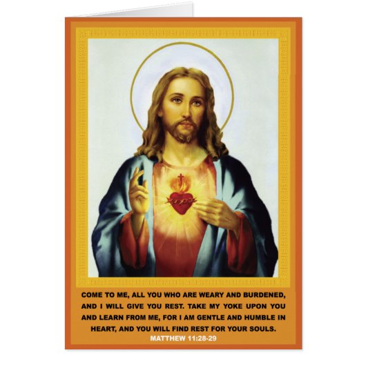 Sacred Heart Cards (Front)