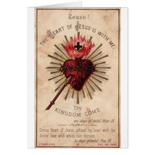 Sacred Heart Cards (Front)