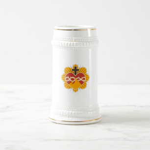 Sacred Heart Catholic Beer Stein