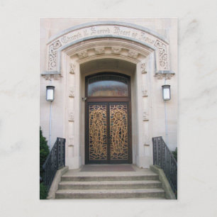 Sacred Heart Catholic Church Postcard