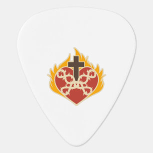 Sacred Heart Catholic Guitar Pick
