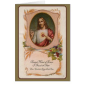 Sacred Heart Catholic Mass Memorial Offering (Front)