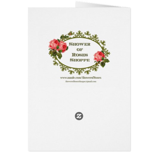 Sacred Heart Catholic Mass Offering Card (Back)