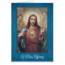 Sacred Heart Catholic Mass Offering Card