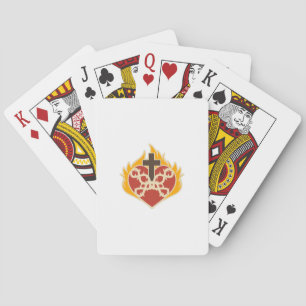 Sacred Heart Catholic Poker Cards