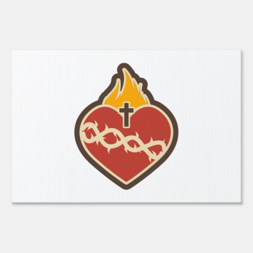 Sacred Heart Catholic Sign