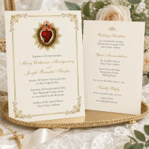 Sacred Heart Catholic Wedding