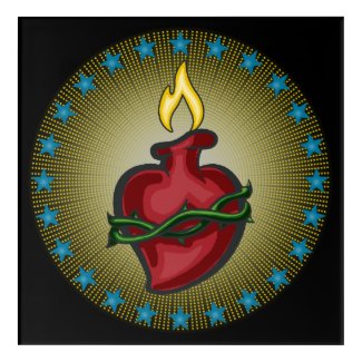 Sacred Heart Charity Acrylic Print