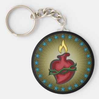 Sacred Heart Charity Keychain