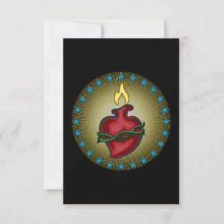 Sacred Heart Charity RSVP Card