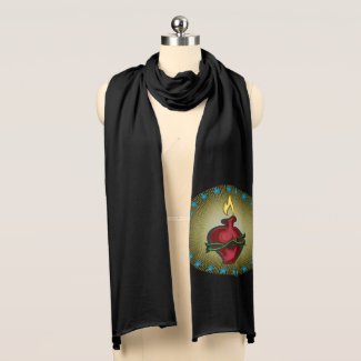 Sacred Heart Charity Scarf