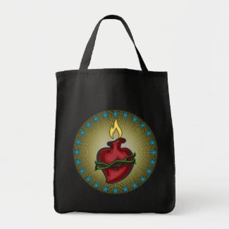 Sacred Heart Charity Tote Bag