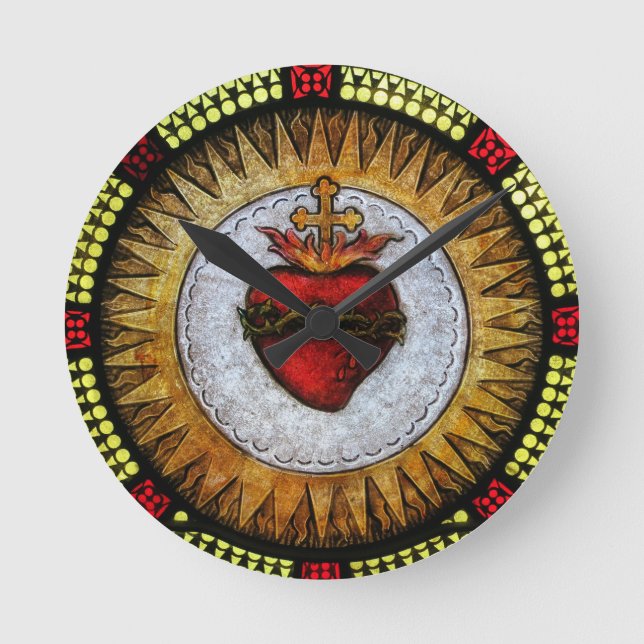 Sacred Heart Clock (Front)