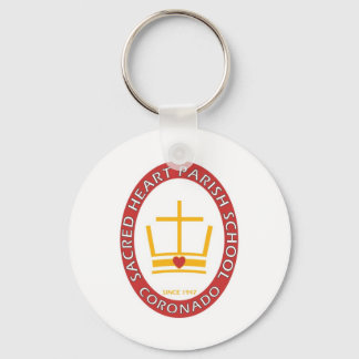 Sacred Heart Coronado Logo Keychain