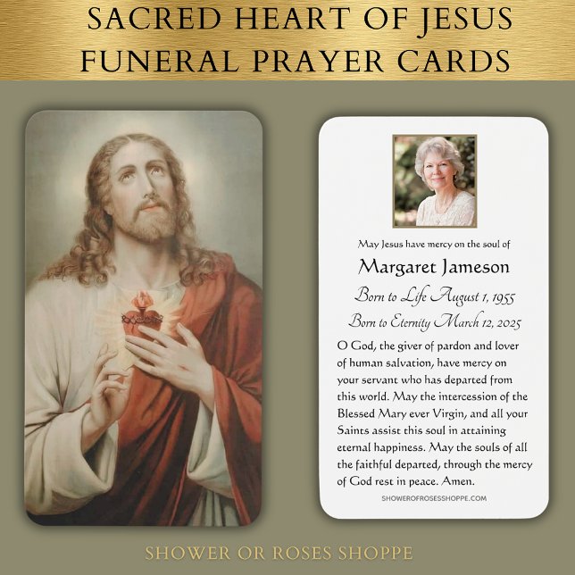 Sacred Heart Jesus Catholic Funeral Memorial  (Creator Uploaded)