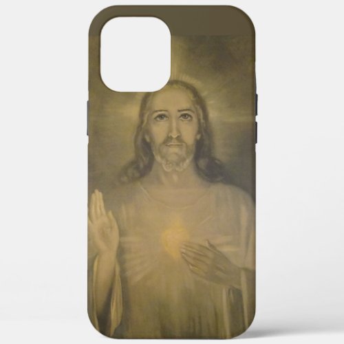 Sacred Heart Jesus Catholic Religious  iPhone 12 Pro Max Case