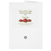 Sacred Heart Jesus Religious Prayer Cards (Back)