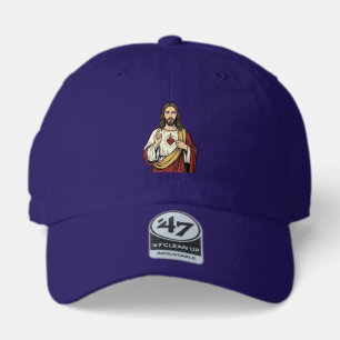Sacred Heart Jesus Vintage Engraving Vector Art_1 47 Brand Hat