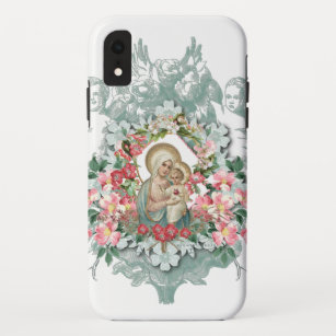 Sacred Heart Jesus Virgin Mary Religious   iPhone XR Case
