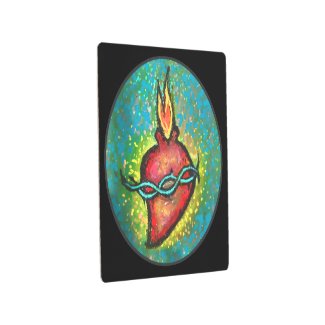 Sacred Heart Melissa Campagnoli Metal Print