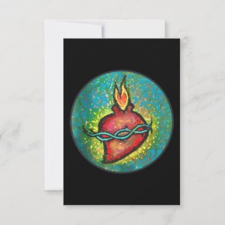 Sacred Heart Melissa Campagnoli RSVP Card