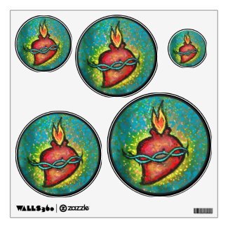 Sacred Heart Melissa Campagnoli Wall Decal