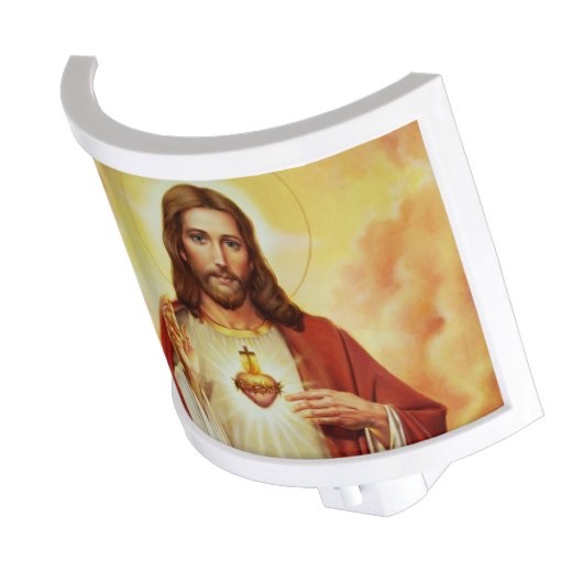 Sacred Heart night light (Angled)