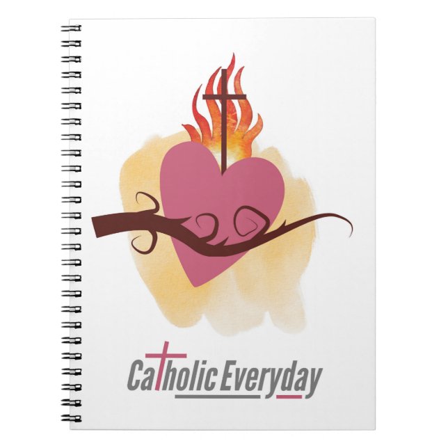 Sacred Heart Notebook by Catholic Everyday (Front)